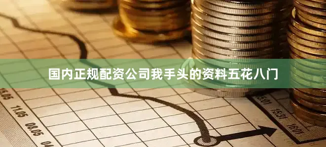 国内正规配资公司我手头的资料五花八门